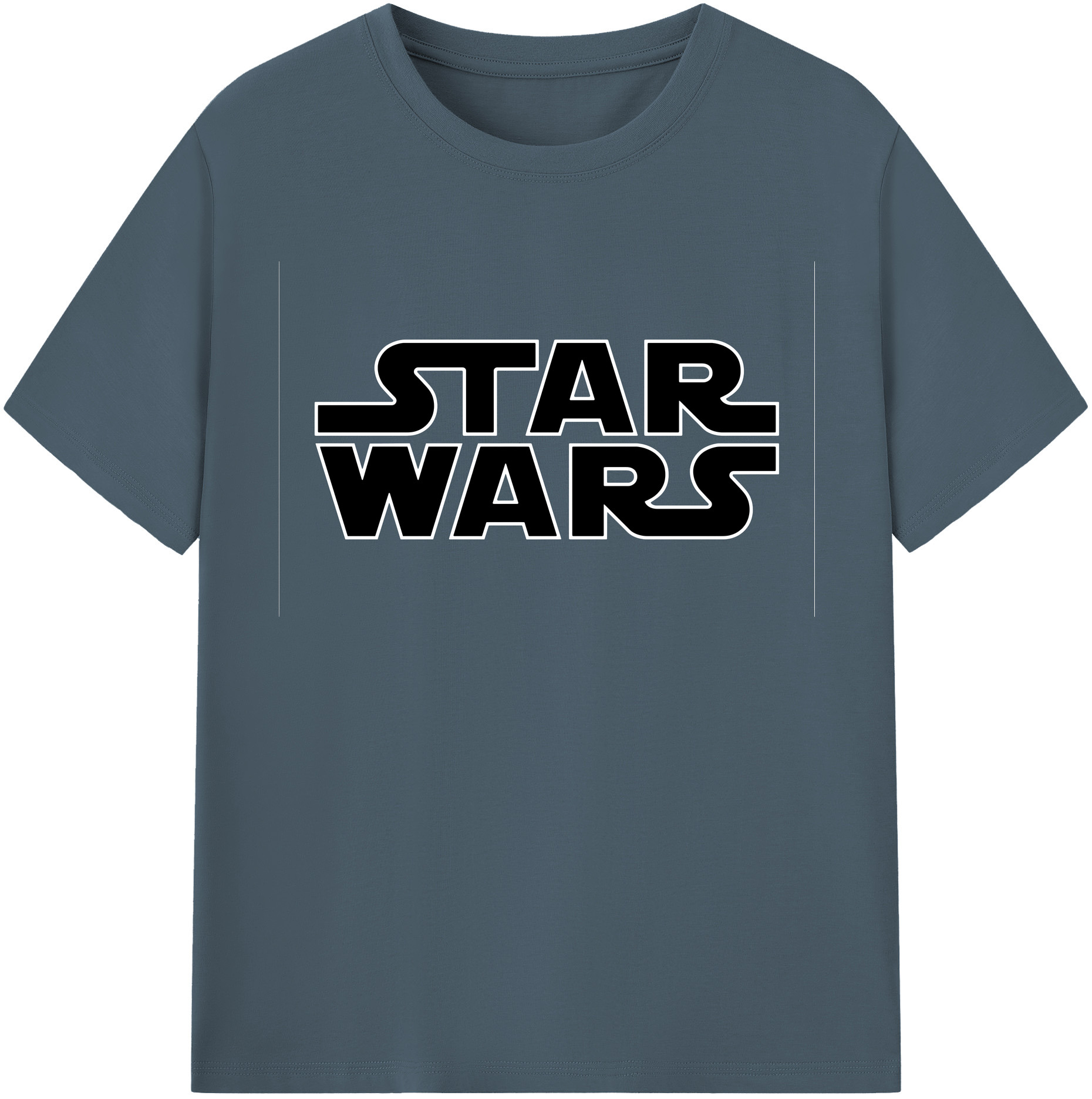 （画像用） スター・ウォーズ Star Wars 綿100％半袖Tシャツ（フロントプリント）